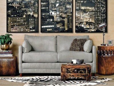 Smart Sofa bed with its Full-Size Memory Foam Mattress 