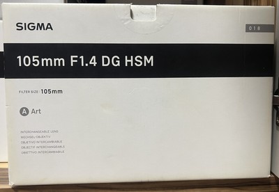 Sigma 105mm F1.4 DG HSM Art Sigma