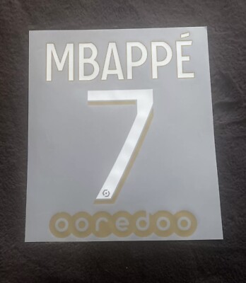Flocage PSG Third Officiel – Nom De Mbappé, Neuf Sans Boîte !