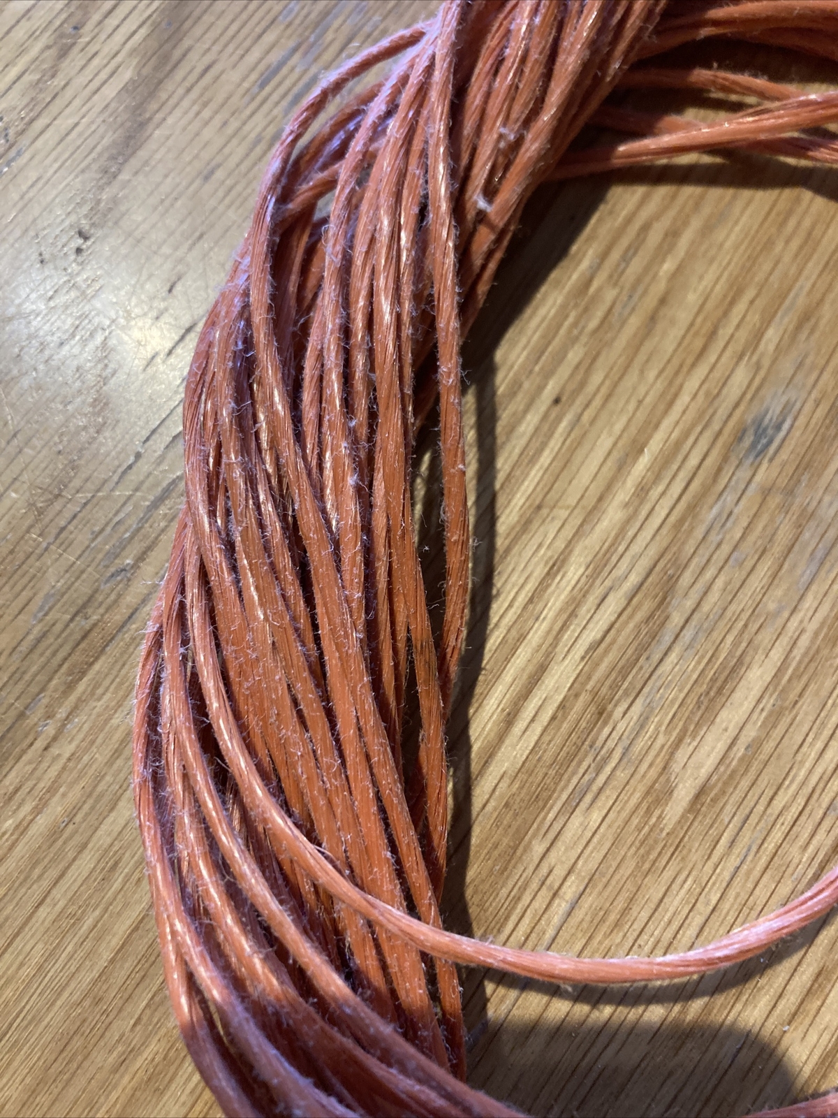 12 x 240cm Lengths Orange Baler Twine String 