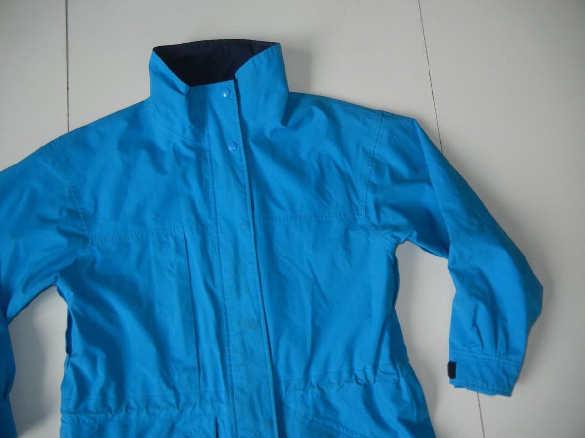 Vtg 90s EMS EASTERN MOUNTAIN SPORTS Teal Blue GORE-TEX RAIN