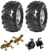 8" inch Wheels 18x9.50-8 Tire on Rim Steering Spindle Hub For ATV Quad Go Kart