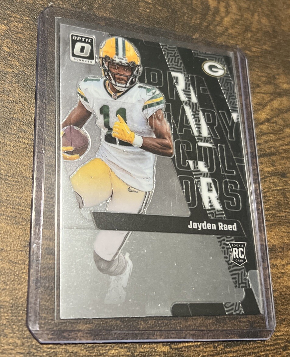 2023 Panini Donruss Optic - Primary Colors #12 Jayden Reed (RC)