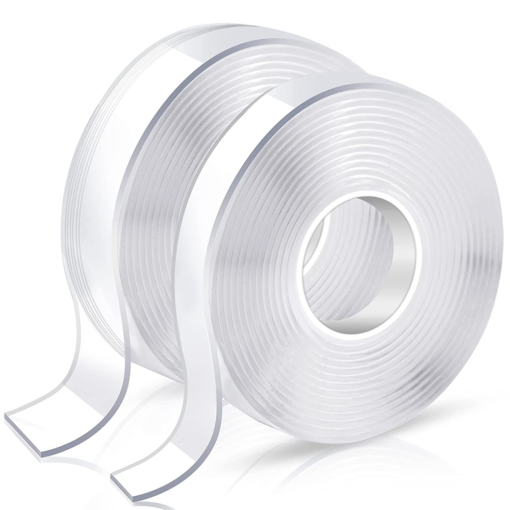 Double Sided Adhesive Tape Heavy Duty, Double Stick Mounting (2 Rolls, Total 20F