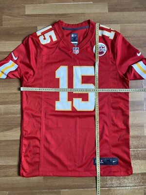 KANSAS CITY CHIEFS NFL SHIRT JERSEY NIKE 472799-657 sz M MEN 15