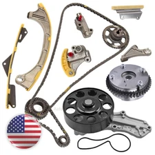 Water Pump Timing Chain Kit VVT For Acura Honda ILX TLX Accord CR-V K24W1 2.4L