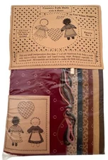 Country Folk Dolls with a Heart Sewing Patterns Kit by Gail Wilson Duggan 3 Inch