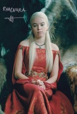 MILLY ALCOCK signed Autogramm 20x30cm HOUSE OF THE DRAGON in Person autograph