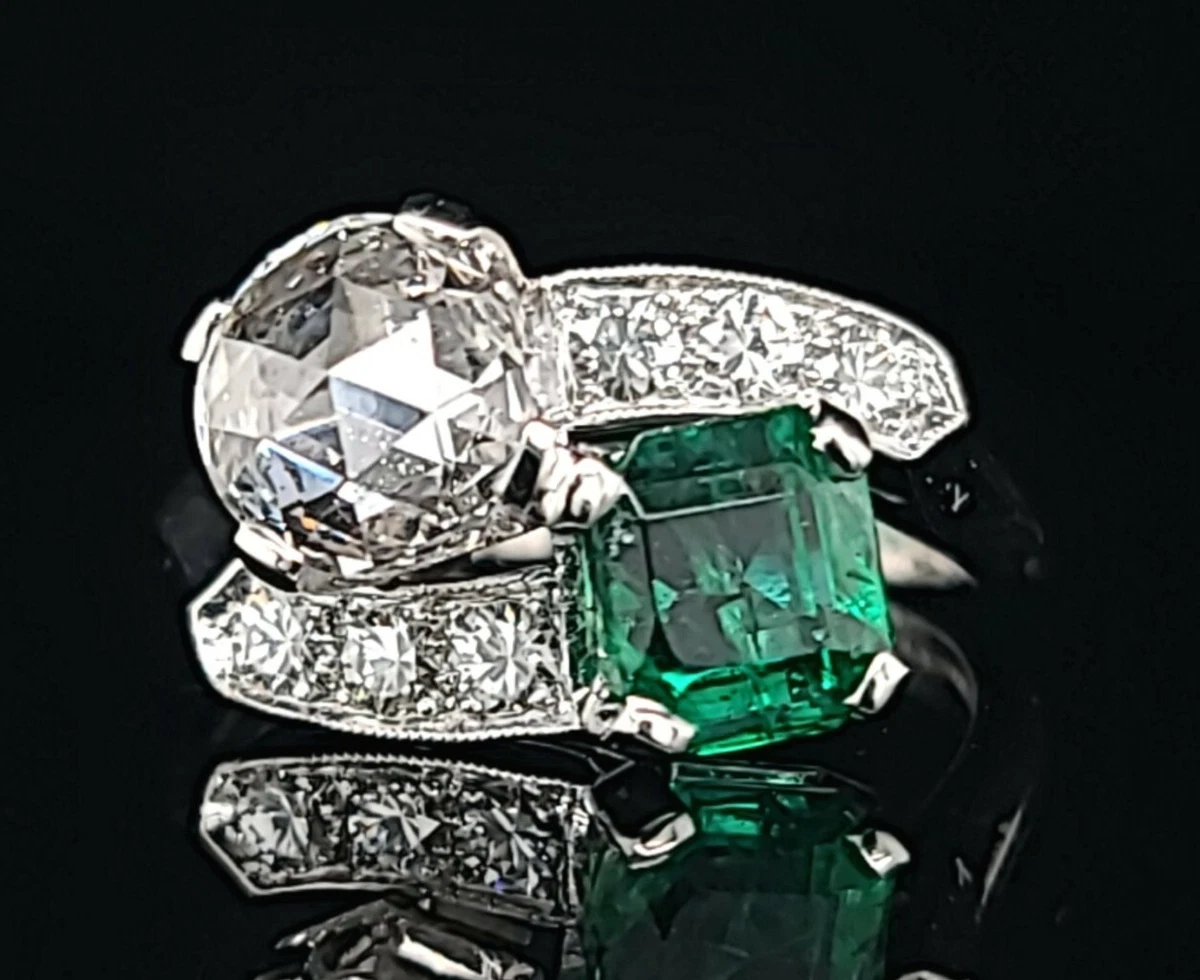 Toi et moi 2024 ring art deco