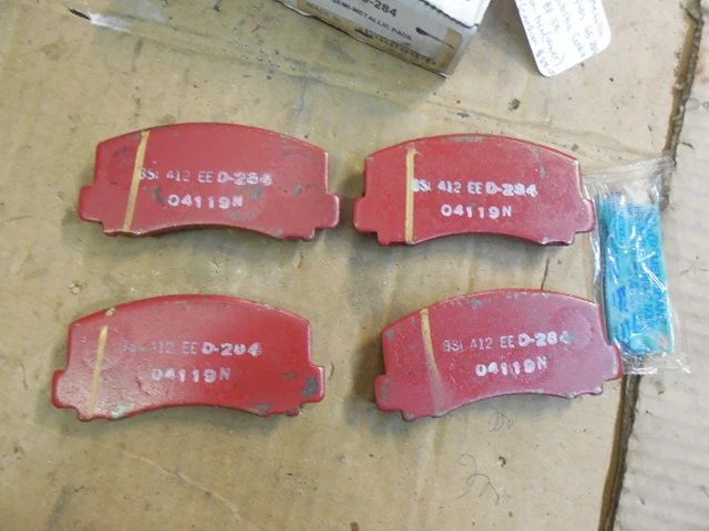 Mitsubishi Cordia 83-5/83 Front Semi Metallic Disc Brake Pads 65-284 BP-58 - Image 3 of 3