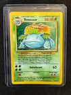 Venusaur Base Set Holo Vintage Pokemon Card