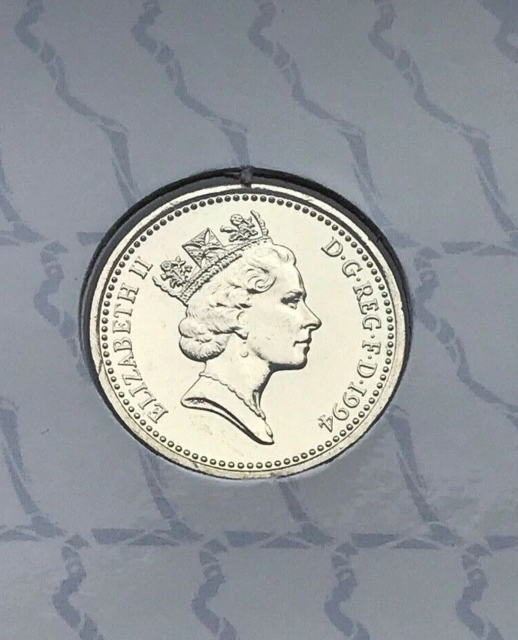 Simply Coins~ 1994 SCOTTISH LION 1 ONE POUND COIN BRILLIANT UNCIRCULATED BU - Image 2 of 3