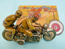 Kellermann Motorrad  Socius  im Okt, Vorkrieg Uhrwerk Blech original selten Mint
