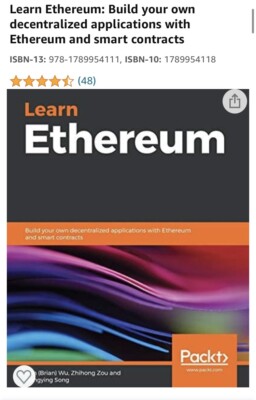 Learn Ethereum Large Paperback Book Brand New Condition