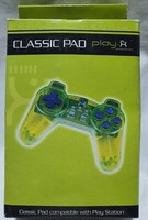 Play-X Classic Pad Clear Green Sony Playstation 1 New Sealed