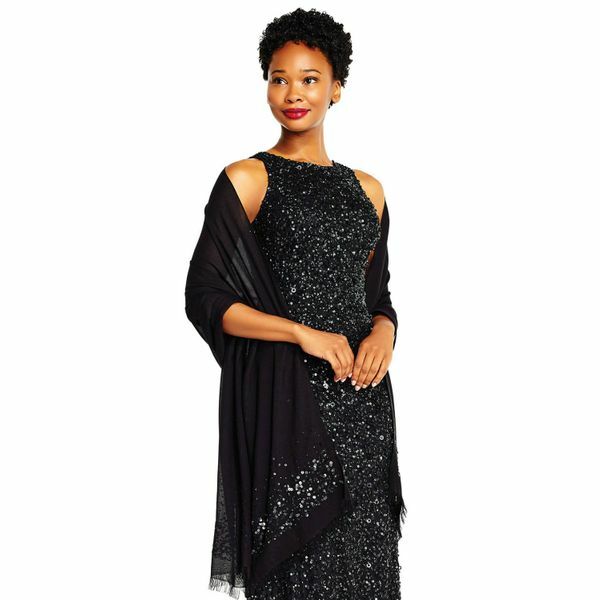 beaded evening shawl