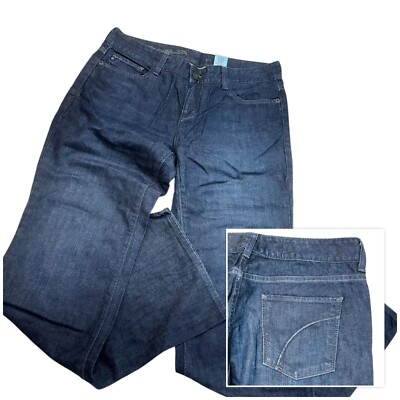 10R 34x31 Eddie Bauer Women Special Dye Straight Leg or Boot Cut Jeans Denim new