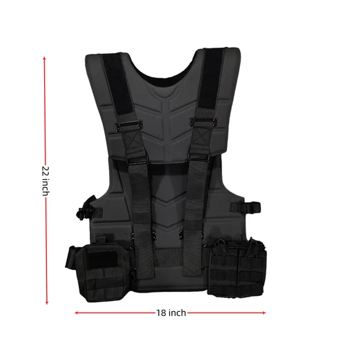 US Stock Starship Troopers Outdoor Weste EVA Turtle Shell Military Combat Outfit - Bild 3 von 10