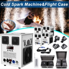 4PCS Cold Spark Machine Stage Firework machine DMX Party Effect Equipment Case