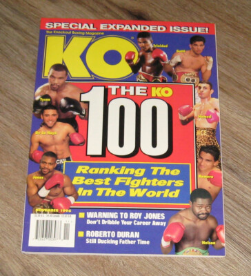 Knockout Boxing KO magazin Naseem Hamed TERRY NORRIS Arturo Gatti FELIX Trinidad