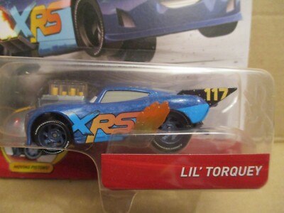 DISNEY PIXAR CARS NEU AUF KARTE DRAG RACING bewegliche Kolben LIL' DREHMOMENTY