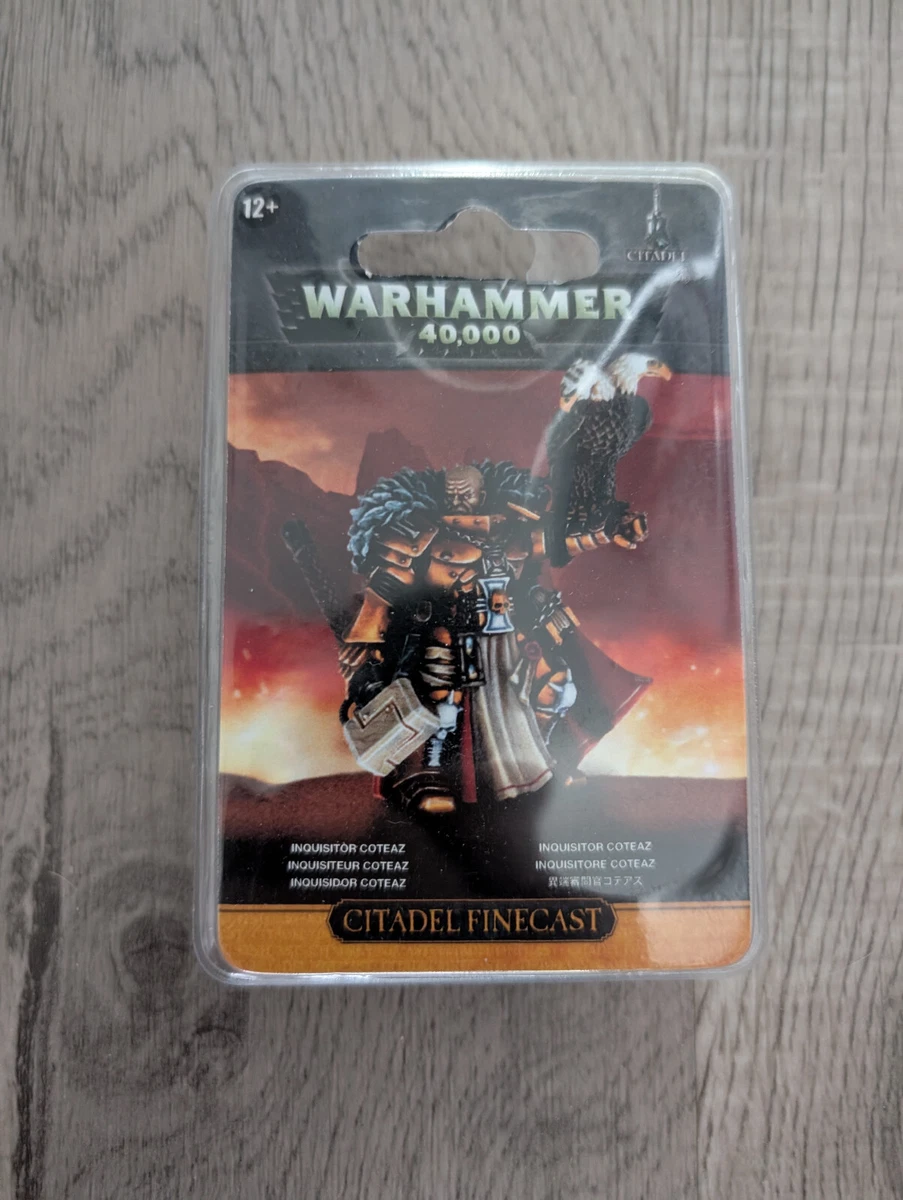 Figurine Warhammer 40K Metal : Rogue Trader Imperial Inquisitor - OOP, Occasion