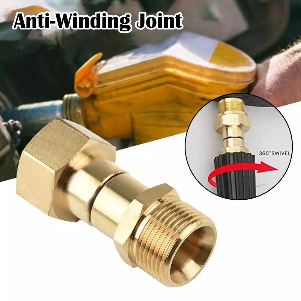 Pressure washer hose connections outlet