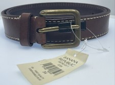 Banana Republic Brown Genuine Leather Belt Women Size 34