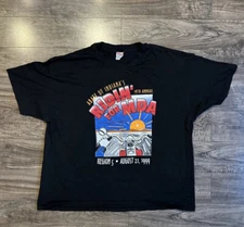 Vintage 1999 Ridin For MDA Motorcycle Hanes Heavyweight 2XL XXL Graphic Abate