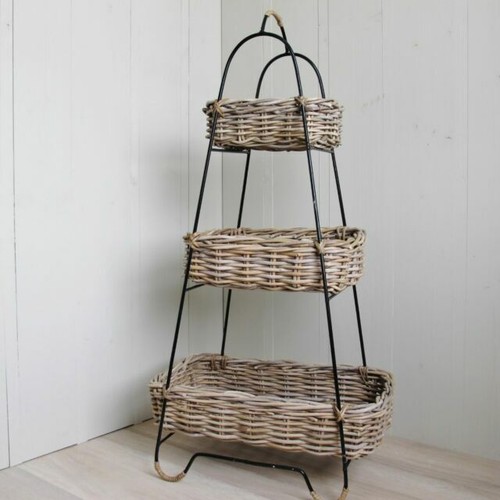 2-Pack Hand-Forged Wrought Iron Curtain Rod Pole Holders – Rustic Farmhouse S-Hook Rack Hangers