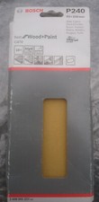 Arkusz szlifierski Bosch C470 93 x 230mm P240 nieperforowany naprężony 10-pak 2608605237