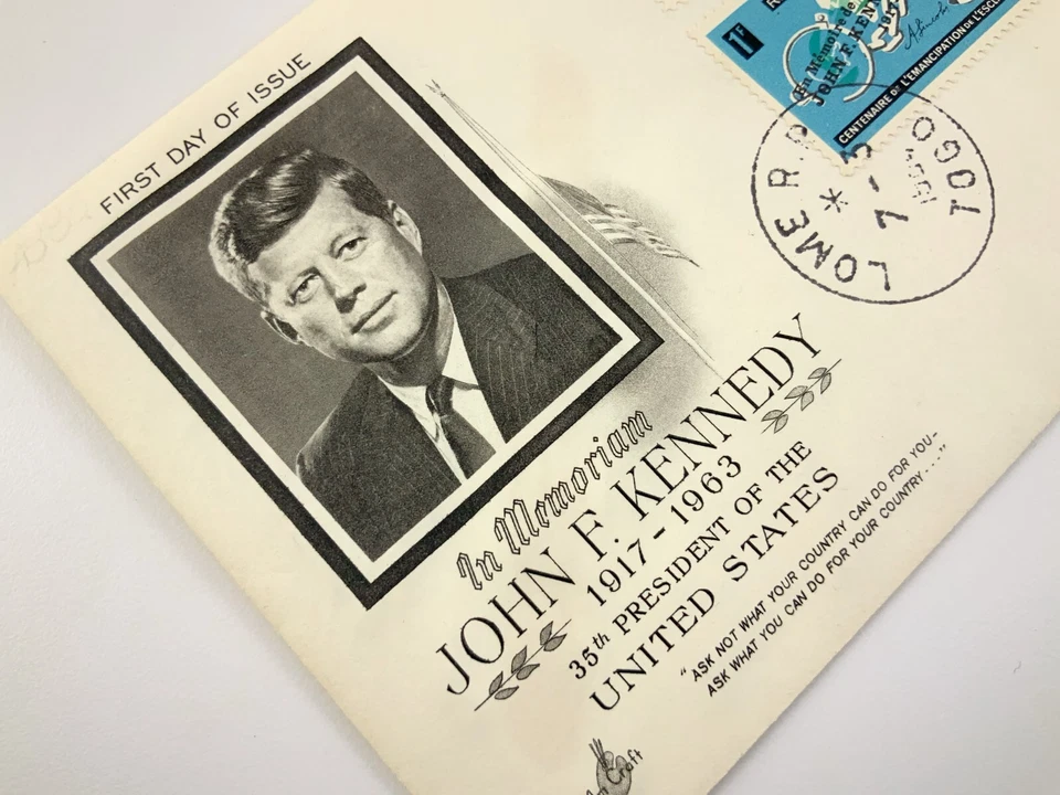 John F Kennedy 1917-1963 Memoriam FDC République Togolaise Togo Cover HH394 - Image 4 of 4
