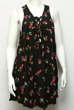 NWT Show Me Your MuMu Lace Up Cheeky Cherry Tunic Dress Sz M