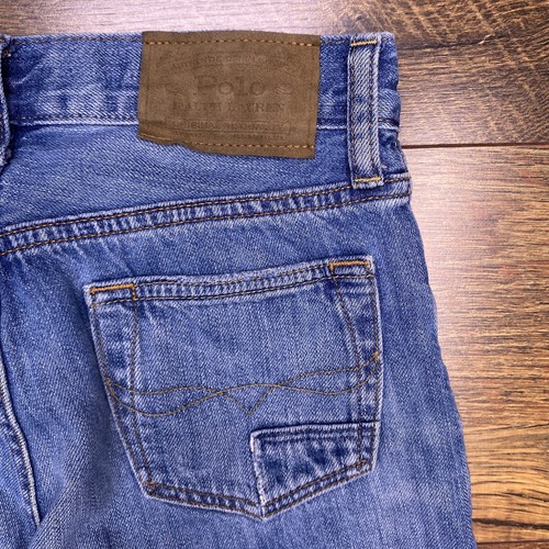 Polo Ralph Lauren Sullivan Slim Jeans Kids 12 Patch Adjustable Waist Stretch - Picture 14 of 17