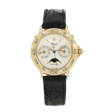 Orologio da polso donna CHOPARD Luna Doro automatico in oro giallo 750, fibbia