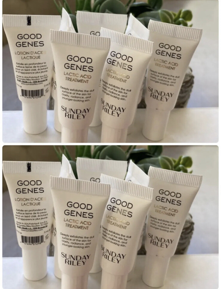 14 Sunday Riley Good Genes Lactic Acid Treatment .17oz/ 5ml each 70