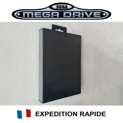 MEGADRIVE BOX Boitier jeu Sega Megadrive Master System- boite plastique - Replacement Box Case