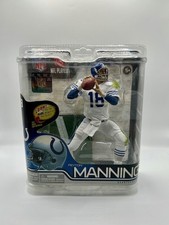 Peyton Manning McFarlane NFL Series 30 Figure – Rare Grass-Stained White Colts