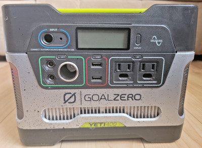Goal Zero Yeti 400 Portable Power Station Battery Bank (NO Charger) - FOR REPAIR