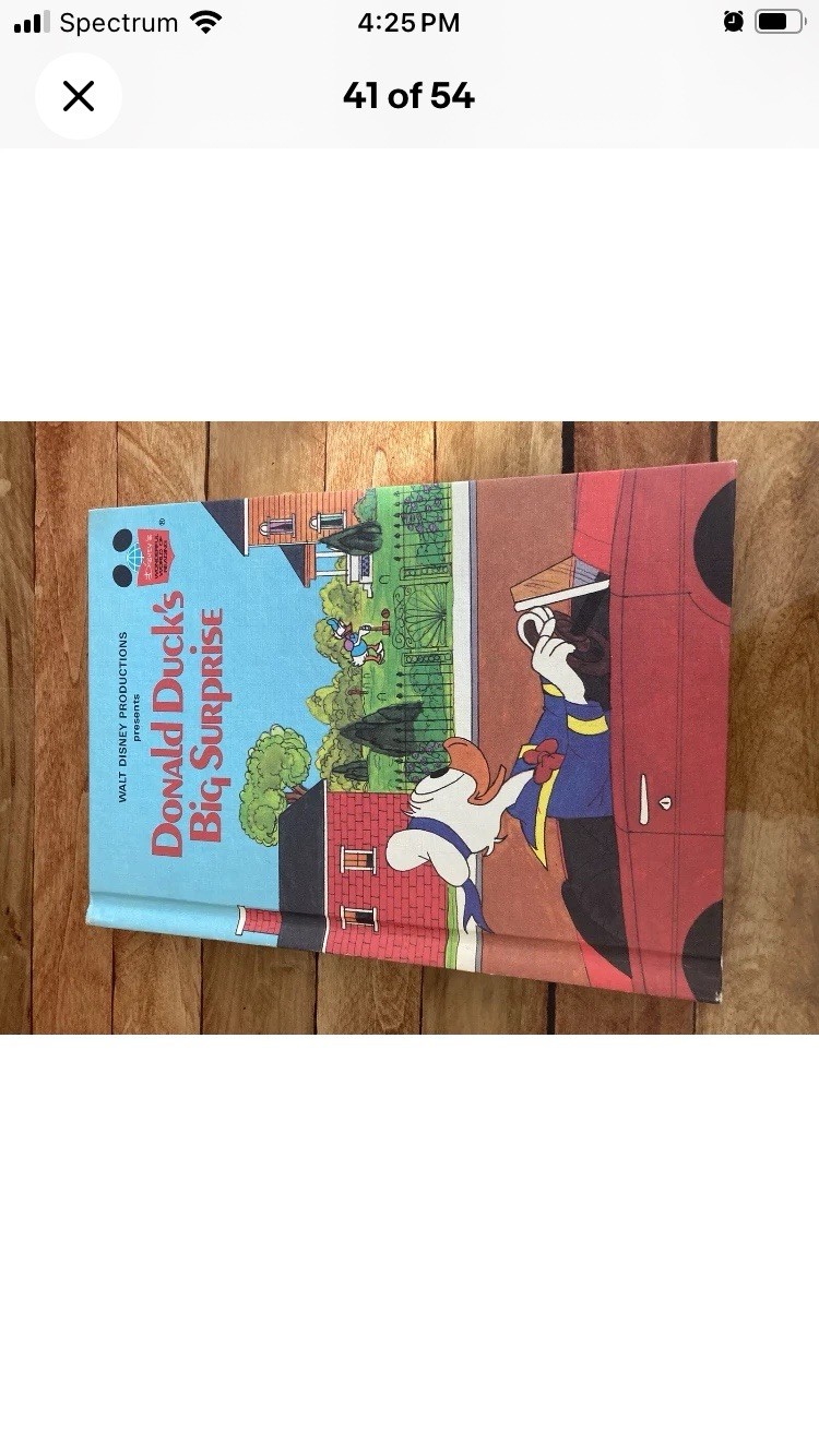 Donald Duck's Big Surprise - Walt Disney Productions (Hardcover, 1982)