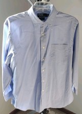 Polo Ralph Lauren Andrew Button Lng Sleeve Mens Blue Shirt Size 16 1/2 32/33