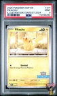 Pikachu 214 Illustration Contest 2024 Sv Black Star Promo Pokemon PSA 9