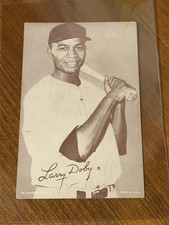 Larry Doby 1947-1966 Exhibits MADE IN USA Bat Well Off edge HOF