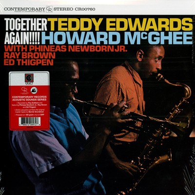Teddy Edwards & Howard McGhee - Together Again!!!! (Vinyl LP - 2024 - Original)