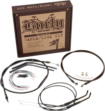 Burly Extended Cable/Brake Line Kit for Burly Ape Handlebars 18in B30-1019