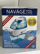New Navage Nasal Care Saline Nose Irrigation 20 Salt Pod Capsules Sealed In Box