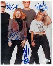Belly Signed Autographed 8x10 Band Photo - Gail Greenwood Chris Gorman Tanya Don