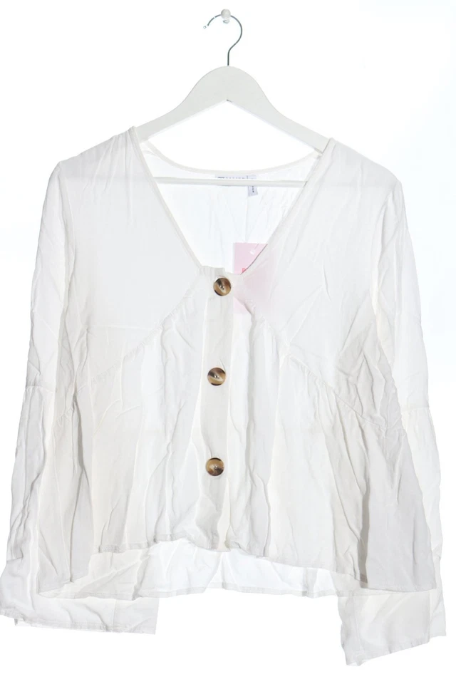 ASOS Chaqueta corta Mujeres Chaqueta Talla EU 38 blanco look casual - Imagen 4 de 4