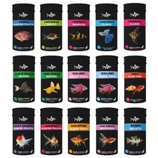 Aquarium Fish Food FISH SCIENCE Tropical Flakes Pellets Granules Algae Wafers