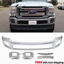 Front Split Lower bumper Cover Face Bar For 2011-2016 Ford F250 F350 Super Duty
